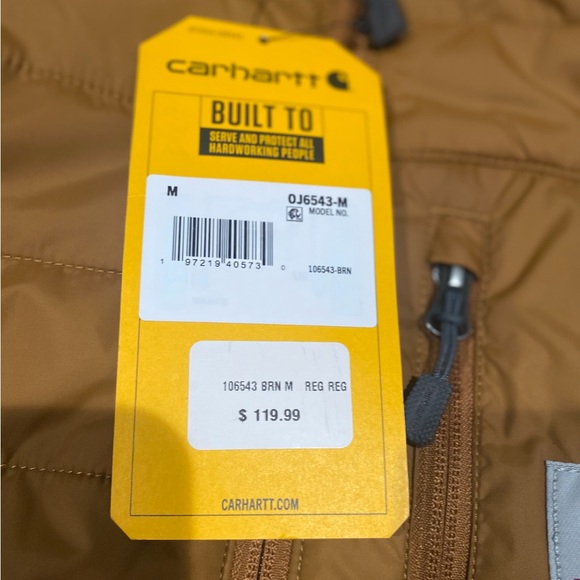 Carhartt puffer jacket size Medium - Picture 4 of 4